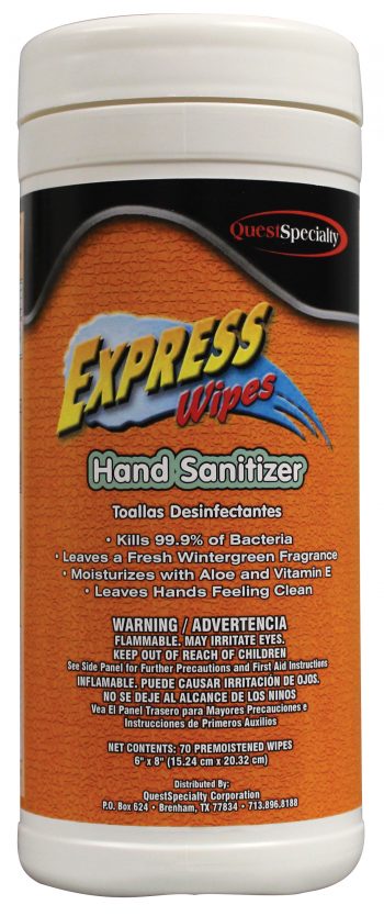 QuestSpecialty Express Wipes Graffiti Remover